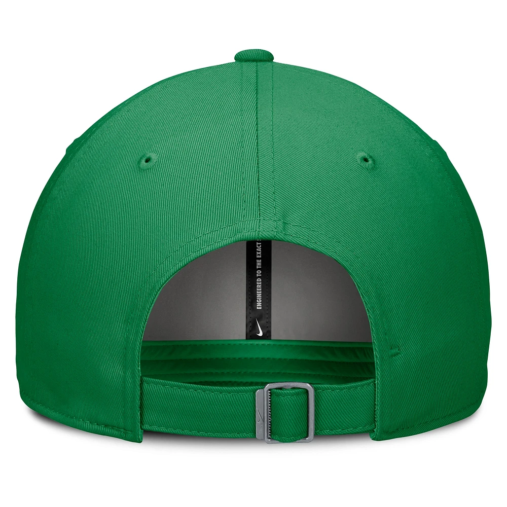 Men's Nike Green Oregon Ducks Campus Club Adjustable Hat