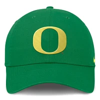 Men's Nike Green Oregon Ducks Club Performance Adjustable Hat