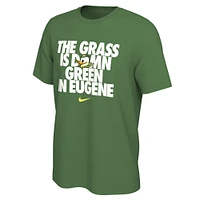 Men's Nike  Green Oregon Ducks Grass is Eugene T-Shirt