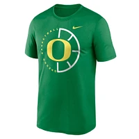 Men's Nike Green Oregon Ducks Legend Basketball Icon Performance T-Shirt