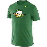 Men's Nike Green Oregon Ducks School Legend Performance Logo T-Shirt