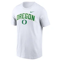 Men's Nike White Oregon Ducks Blitz 2-Hit T-Shirt
