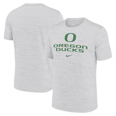 T-shirt Nike blanc pour homme Oregon Ducks Primetime Velocity