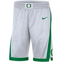 Men's Nike White Oregon Ducks Replica Performance Shorts