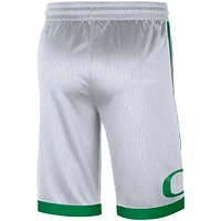 Men's Nike White Oregon Ducks Replica Performance Shorts