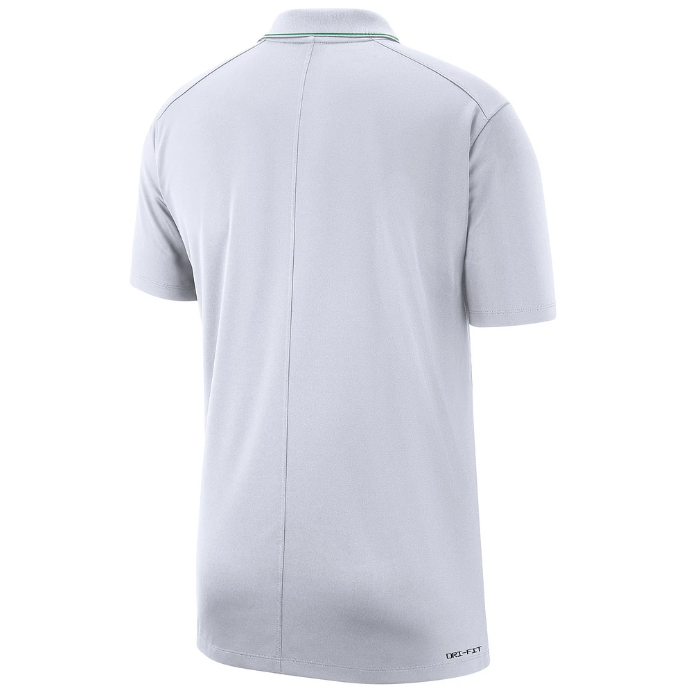 Men's Nike White Oregon Ducks Special Game Coaches Polo