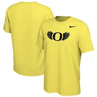 Men's Nike Yellow Oregon Ducks Wings T-Shirt