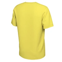 Men's Nike Yellow Oregon Ducks Wings T-Shirt