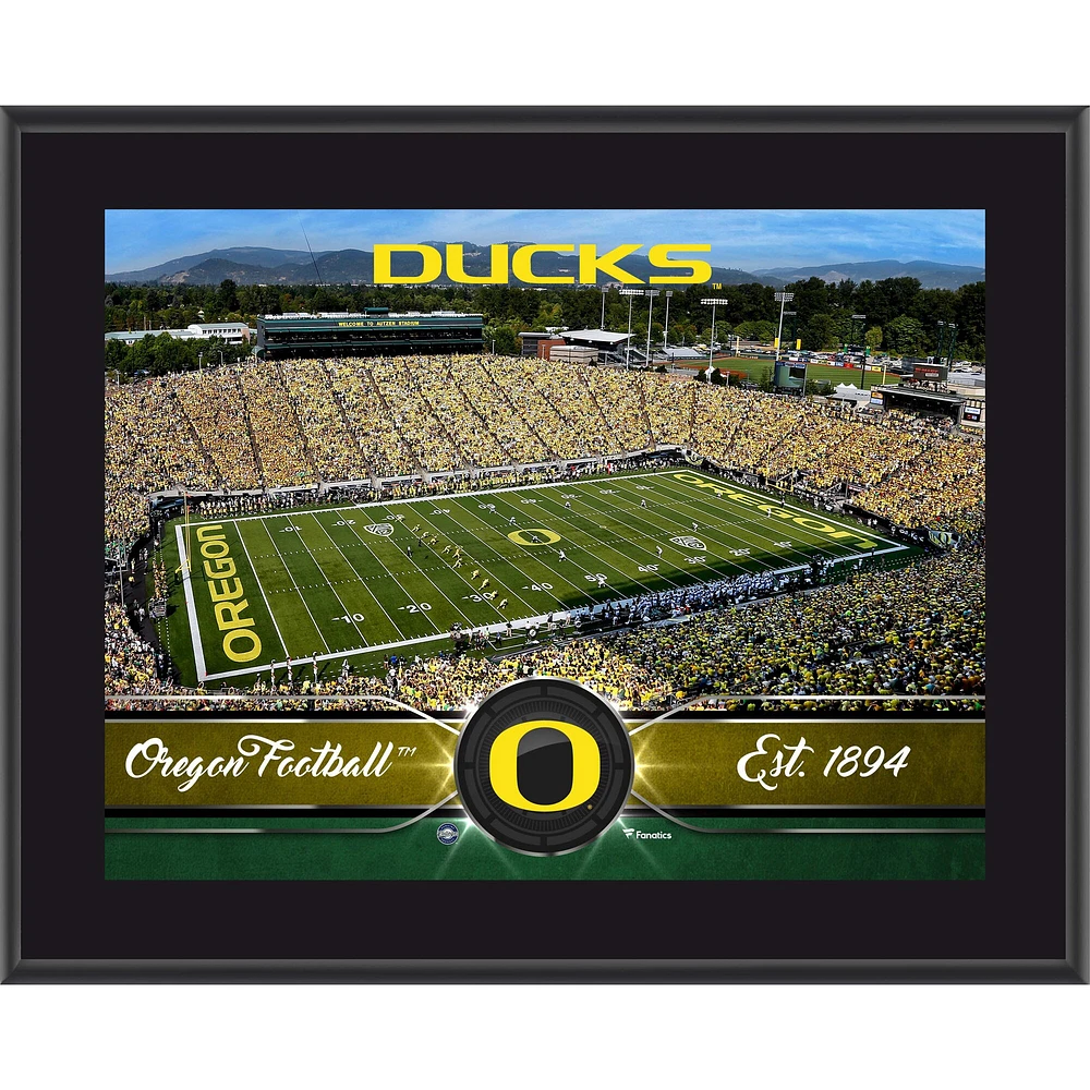 Oregon Ducks 10.5" x 13" Sublimated Team Plaque