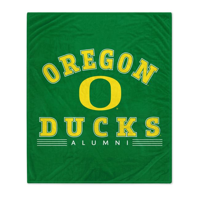 Couverture polaire Oregon Ducks 60'' x 70'' Alumni