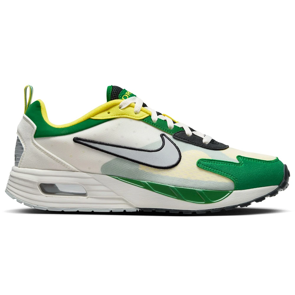 Chaussures unisexes Nike Air Max Solo blanches des Oregon Ducks