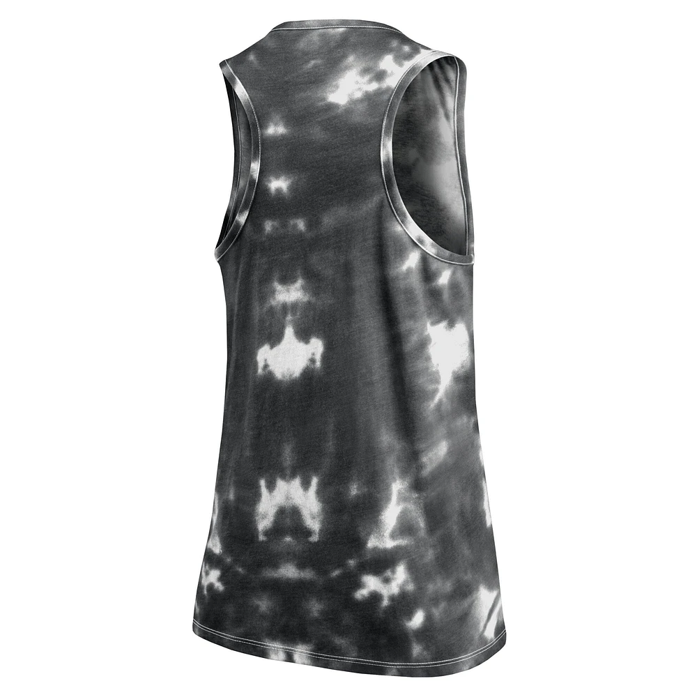 Débardeur Tie-Dye Sport Resort Fanatics pour femme, noir, Oregon Ducks