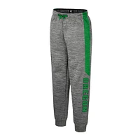 Youth Colosseum Heather Gray Oregon Ducks Fleece Pants