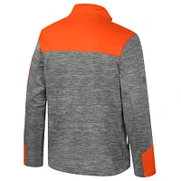 Men's Colosseum  Gray/Orange Oregon State Beavers Guard Full-Zip Jacket