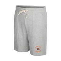 Men's Colosseum Heather Gray Oregon State Beavers Love To Hear This Terry Shorts