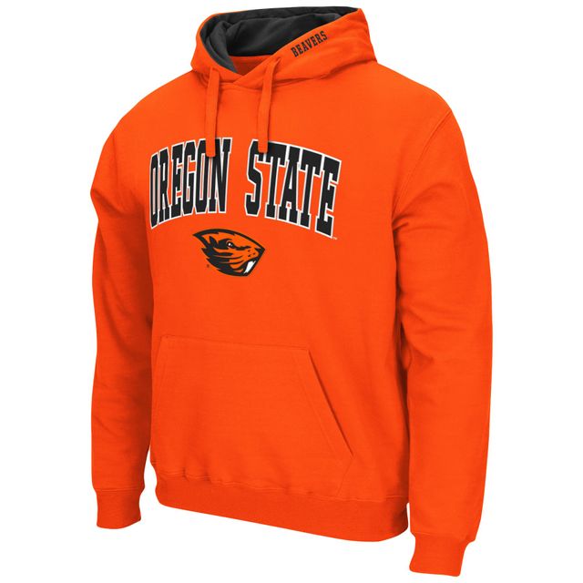 Sweat à capuche Colosseum Orange Oregon State Beavers Arch & Logo 3.0 pour homme