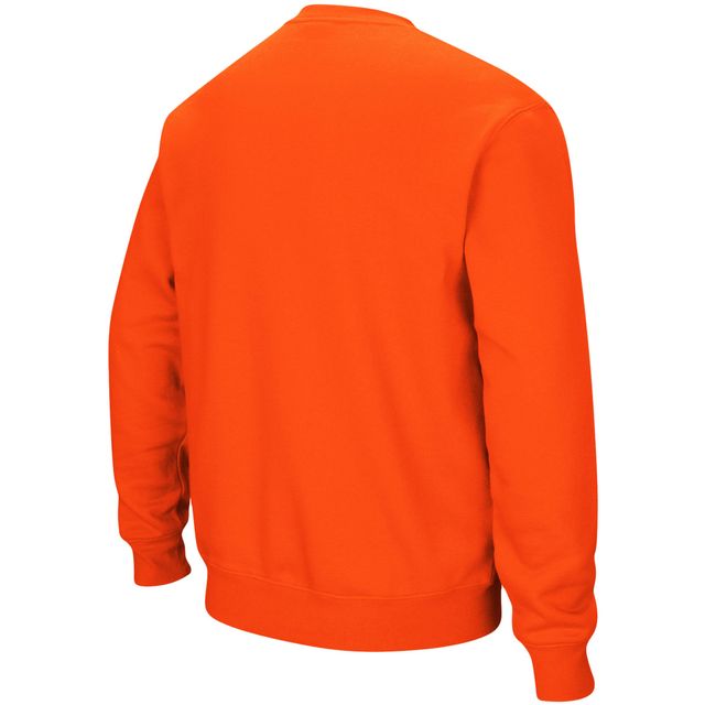 Colosseum Orange Oregon State Beavers Arch & Logo Tackle Twill Pullover Homme
