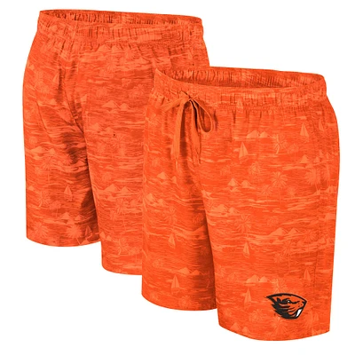 Short de bain Ozark Colosseum orange pour hommes, Oregon State Beavers