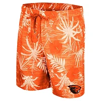 Men's Colosseum Orange Oregon State Beavers What Else is New Swim Shorts