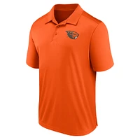 Men's Fanatics Orange Oregon State Beavers Left Side Block Polo