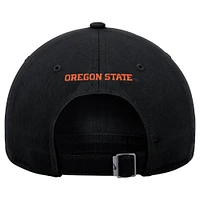Men's Nike  Black Oregon State Beavers Club Adjustable Hat
