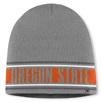 Men's Top of the World Gray Oregon State Beavers Jace Knit Beanie