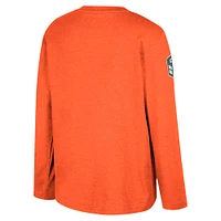 Youth Colosseum Heather Orange Oregon State Beavers OHT Military Appreciation Oorah Long Sleeve T-Shirt