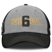 Men's Fanatics Gray Original 6 Rugged Trucker Adjustable Hat