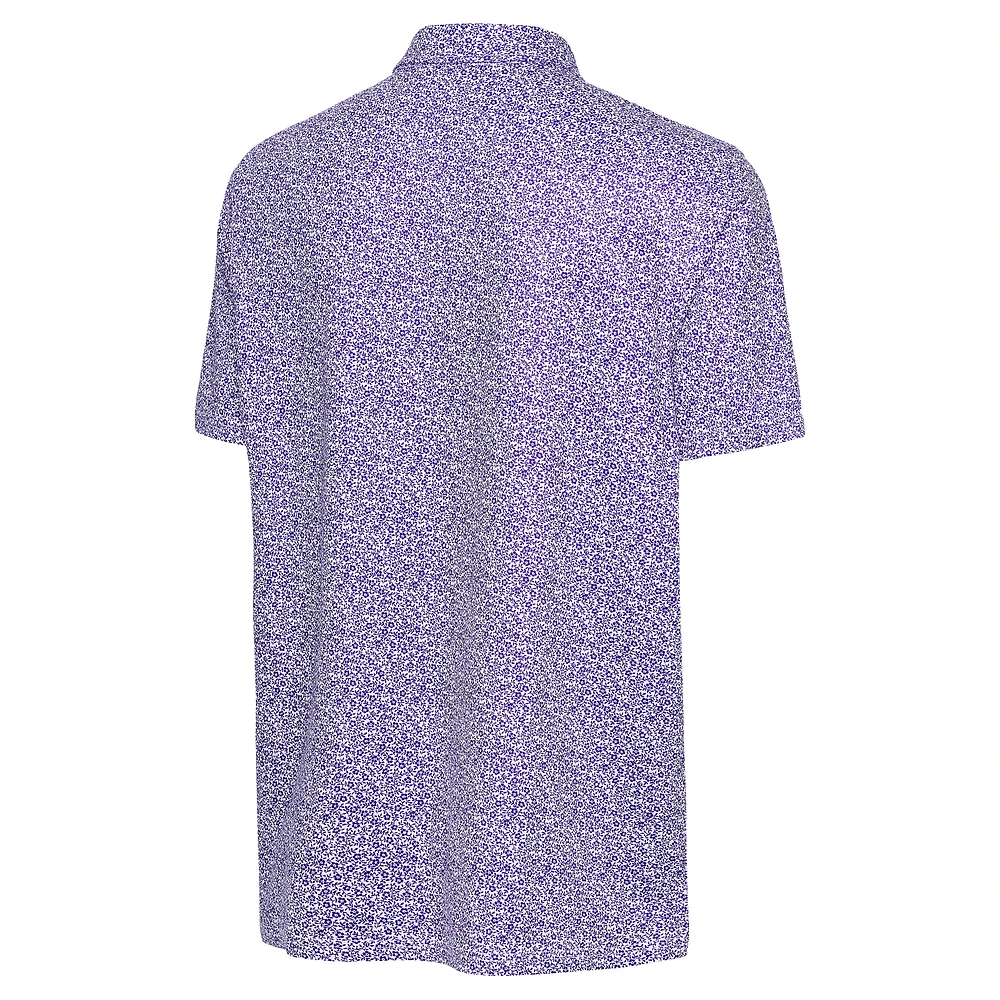 Men's Antigua  White Orlando City SC Field Ditsy Polo