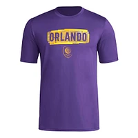 Men's adidas Purple Orlando City SC Local Pop AEROREADY T-Shirt
