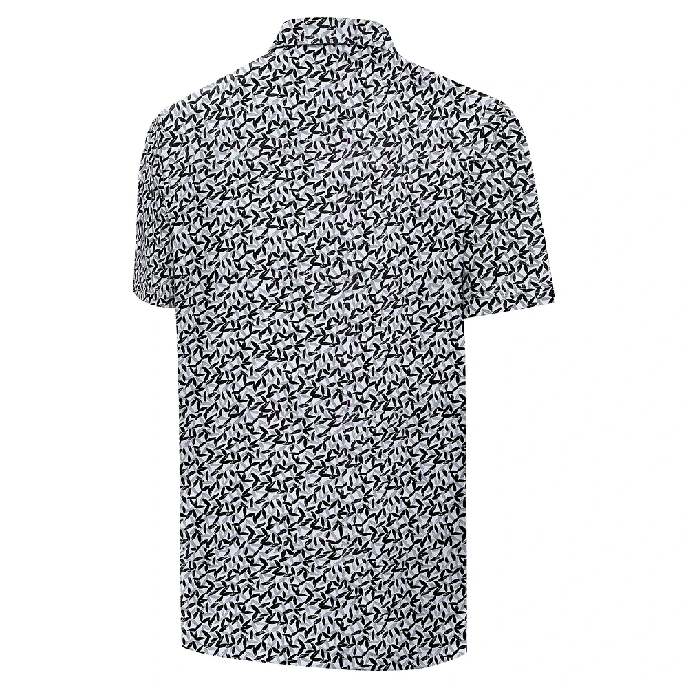 Men's Antigua Gray/Black Orlando City SC Seasons Polo