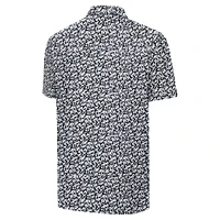 Men's Antigua Gray/Black Orlando City SC Seasons Polo