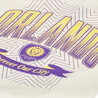 Men's Cream Orlando City SC '90s Heavyweight Relaxed T-Shirt