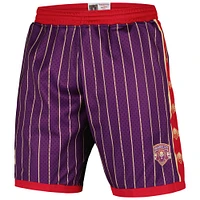 Men's Mitchell & Ness Purple Orlando City SC 10th Anniversary Mesh Shorts
