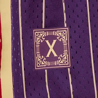 Men's Mitchell & Ness Purple Orlando City SC 10th Anniversary Mesh Shorts