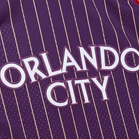 Men's Mitchell & Ness Purple Orlando City SC 10th Anniversary Swingman Basketball Jersey