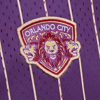 Men's Mitchell & Ness Purple Orlando City SC 10th Anniversary Swingman Basketball Jersey