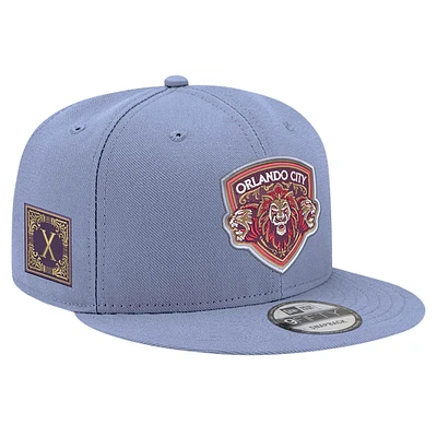 Men's New Era  Purple Orlando City SC Jersey Hook 9FIFTY Snapback Hat