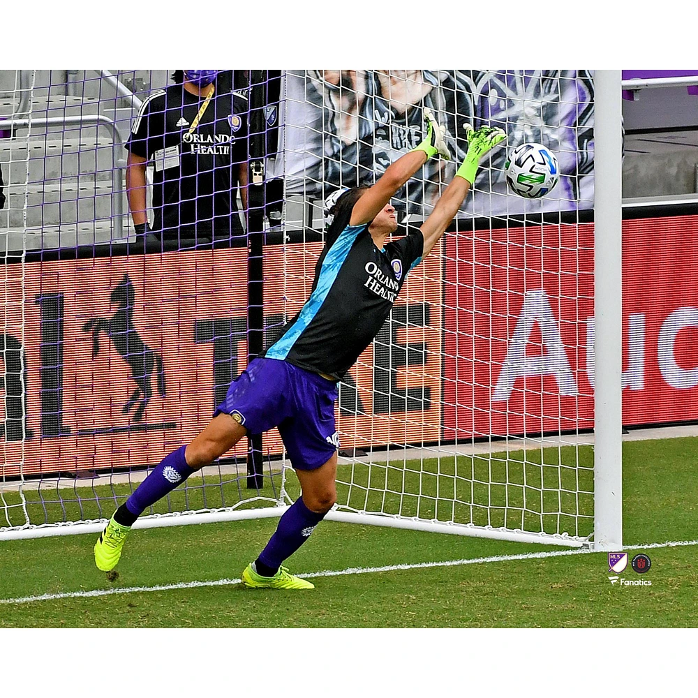 Rodrigo Schlegel Orlando City SC Unsigned 2020 MLS Playoffs Round 1 Penalty Shootout Save Win Photograph