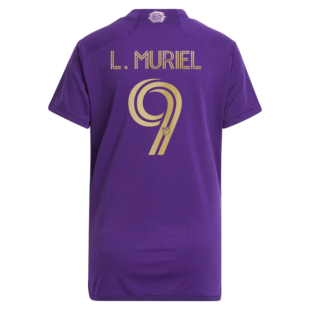 Women's adidas Luis Muriel Purple Orlando City SC 2024 The Wall Kit Replica Player Jersey