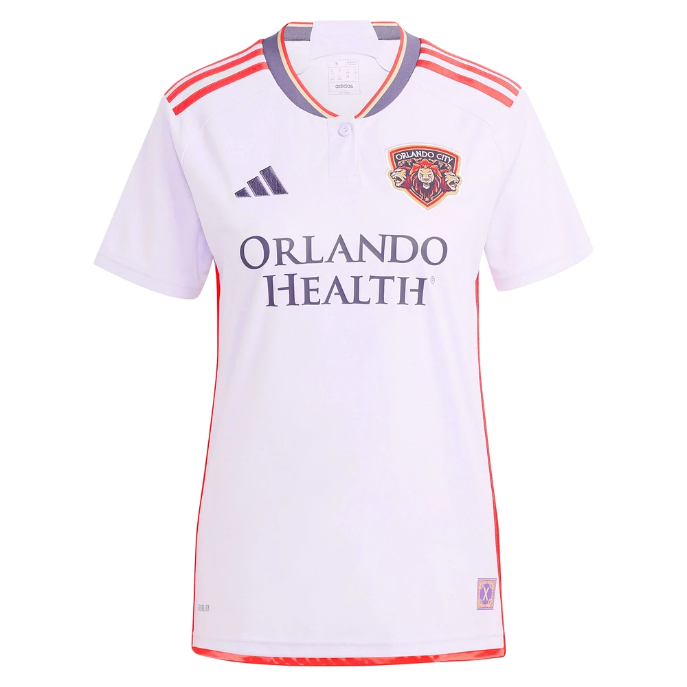 Women's adidas Robin Jansson Purple Orlando City SC 2024 Legacy Kit Replica Player Jersey