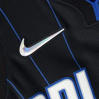 Jalen Suggs Black Orlando Magic Autographed Nike 2021-22 Diamond Swingman Jersey with "2021 #5 Pick" Inscription