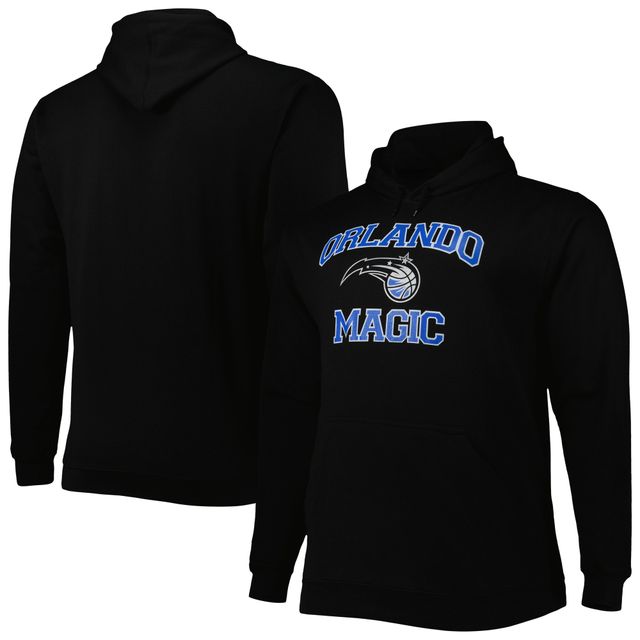 Sweat à capuche noir Orlando Magic Big & Tall Heart Soul pour homme