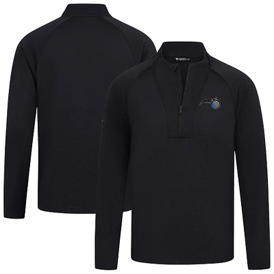 Haut noir à fermeture éclair quart de tour pour homme Orlando Magic Volley Levelwear