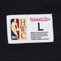 Men's Mitchell & Ness Black Orlando Magic Hardwood Classics Felt Applique Slub T-Shirt