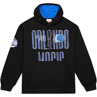 Men's Mitchell & Ness Black Orlando Magic Hardwood Classics OG 2.0 Pullover Hoodie