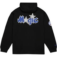 Men's Mitchell & Ness Black Orlando Magic Hardwood Classics OG 2.0 Pullover Hoodie