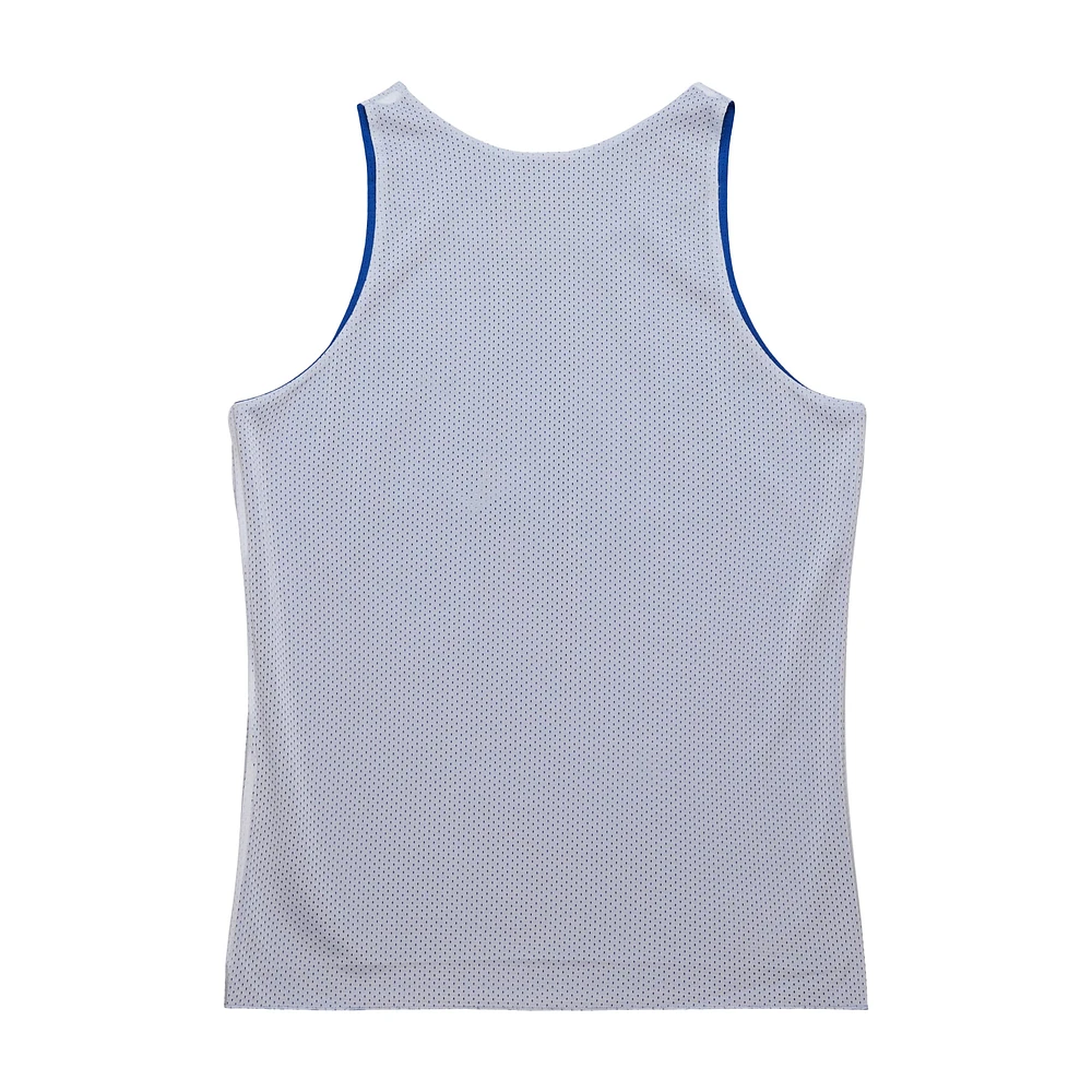 Men's Mitchell & Ness Blue/White Orlando Magic Hardwood Classics Reversible Mesh Practice Jersey