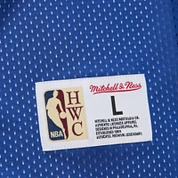 Men's Mitchell & Ness Blue/White Orlando Magic Hardwood Classics Reversible Mesh Practice Jersey