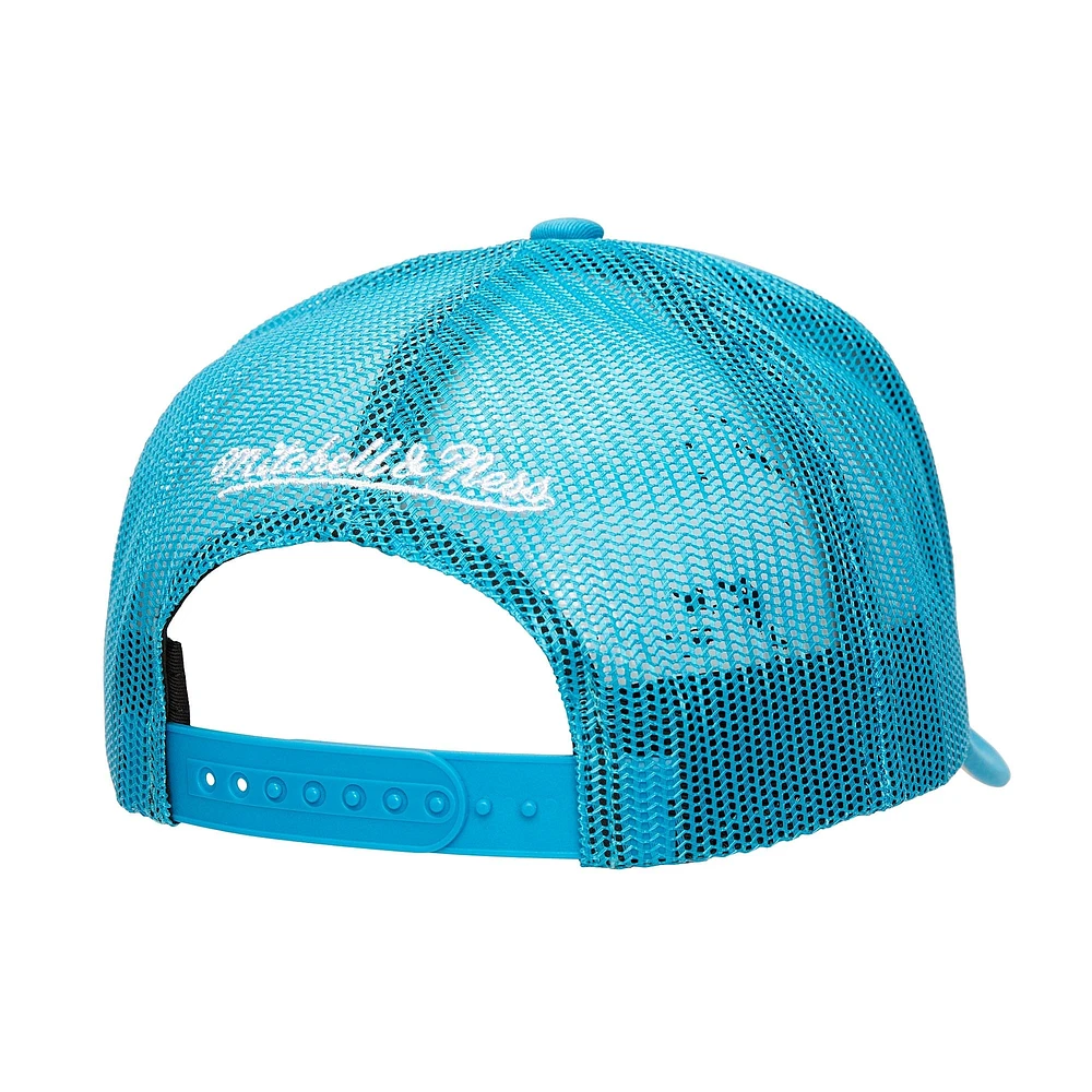 Men's Mitchell & Ness Blue Orlando Magic Core Evergreen OTC Trucker Adjustable Hat